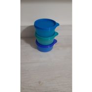 Tupperware Şeker Kapları Mavi 3'lü Saklama Kabı
