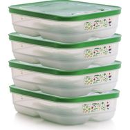 Tupperware Sera 4x1.8 lt Yatay Buzdolabı Saklama Kabı