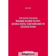 Türk Medeni Kanununda Boşanma Halinde Velayet, Çocukla Kişisel İlişki Kurulması ve Çocuğun Soyadı - Yeliz Yücel