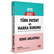 Türk Patent ve Marka Kurumu GYS Konu Anlatımlı Data Yayınları