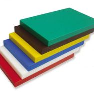Türkay Polietilen Kırmızı 40x60x2 cm Kesim Levhası Kesme Tahtası