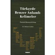 Türkçede Benzer Anlamlı Kelimeler - Mehmet Gedizli