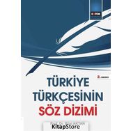 TÜRKİYE TÜRKÇESİ'NDE SÖZ DIZIMI - BILAL AKTAN