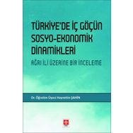 Türkiyede İç Göçün Sosyo-Ekonomik Dinamikleri Hayrettin Şahin Ekin Yayınevi