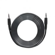 Turkuaz 3.5 mm Siyah 5 mt Aux Kablosu