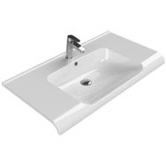 Turkuaz Anova 100x50 cm Etajerli Lavabo