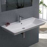 Turkuaz Arica 98 cm Etajerli Lavabo