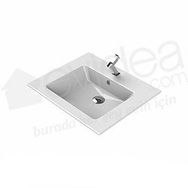 Turkuaz Ibiza Etajerli 61 cm Lavabo
