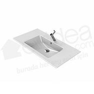 Turkuaz Ibiza Etajerli 91 cm Lavabo