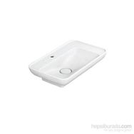 Turkuaz Lal Tezgah Üstü 70 cm Lavabo