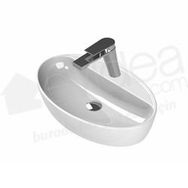 Turkuaz One Tezgah Üstü 67 cm Lavabo