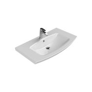 Turkuaz Seramik 90x51 cm Cerastyle Plus Etajer Uyumlu Banyo Lavabo