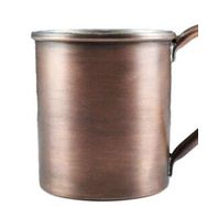 Turna Bakır TURNA0452-3 No : 2 450 ml Oksit Düz Cup Bardak