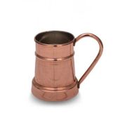Turna Bakır TURNA0455-1 600 ml Debito Kırmızı Düz Bardak