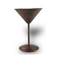 Turna Bakır TURNA0459-3 250 ml Martini Oksit Düz Kadeh