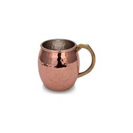 Turna Bakır TURNA0466-1 550 ml Riva Kırmızı El Dövme Bardak