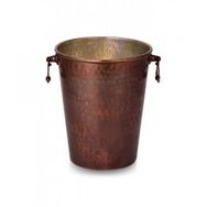 Turna Bakır TURNA2553-3 15 cm Oksit Adalı El Dövme Buz Kovası
