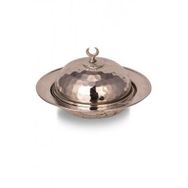 Turna Bakır TURNA5809-2 11 cm Saka Nikel El Dövme Yuvarlak Lokumluk