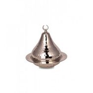 Turna Bakır TURNA5824-2 14 cm Heybeli Nikel El Dövme Şekerlik