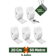 Tuşla Gelsin 20 cm 50 mt 5'li Paket Balonlu Ambalaj Naylonu