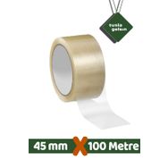 Tuşla Gelsin 45 mm 100 mt Güçlü Yapışkanlı Koli Bandı
