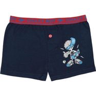 Tutku 253 Baskılı Elastan Lacivert Erkek Çocuk Boxer