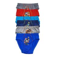 Tutku 42167 6'lı Erkek Çocuk Desenli Slip Külot