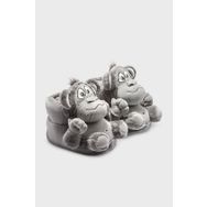 Twigy AA0601 Gri TW Sessiz Taban Monkey Bayan Panduf