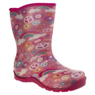 Twigy NN0607 Pembe Kız Çocuk Yağmur Çizme