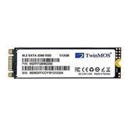 Twinmos NGFFFGBM2280 512 GB 580-550 MB/s M2 SATA 22x80 Harddisk SSD