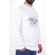 Twister 1915 Ekru Bisiklet Yaka Erkek Sweatshirt