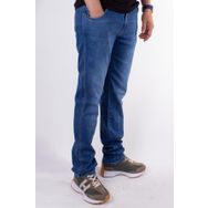 Twister Vegas 132-250 Mavi Yüksek Bel Rahat Paça Erkek Jeans Pantolon