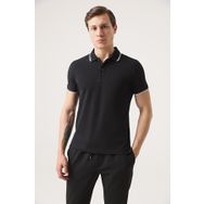 Twn 4EC142160448001 Siyah Slim Fit Erkek T-shirt