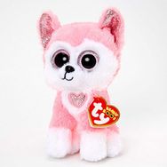 Ty Beanie Boos Husky Hunk 15 cm Pembe Peluş Köpek