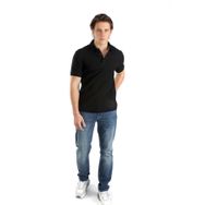 Tylen Erkek Polo Yaka T-Shırt Siyah