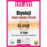TYT AYT Biyoloji Tarama Föyleri 12 Fasikül Pano Yayınevi