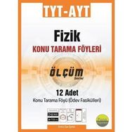 TYT AYT Fizik Tarama Föyleri 12 Fasikül Pano Yayınevi