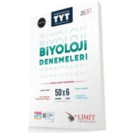 TYT Biyoloji 50x6 Denemeleri - Limit Yayınları