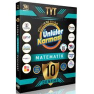 TYT Matematik 10 Deneme - Ünlüler Karması Yayınları