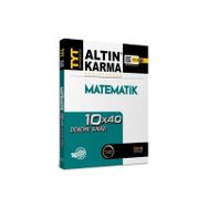 TYT Matematik Tamamı Video Çözümlü 10x40 Deneme Sınavı-Altın Karma