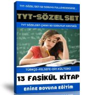 TYT Sözel Set Özel Fasikülleri 13 Fasikül Kitap