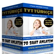 TYT Türkçe Ful Hazırlık Seti 4 Farklı Hocadan 70 Ders ve 8 Fasikül Kitap Enine Boyuna Eğitim