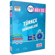 TYT Türkçe Tamamı Video Çözümlü 40x15 Deneme Nego Yayınları