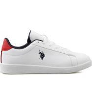 U.S. Polo Assn. 101253892 Tibet 3FX Beyaz Lacivert Kırmızı Erkek Spor Ayakkabı