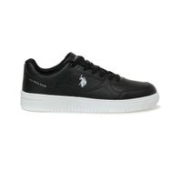U.S. Polo Assn. 3M LEE 3FX Siyah Sneaker Erkek Ayakkabı