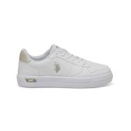 U.S. Polo Assn. 4M Ellis 4FX 101501740 Beyaz Kadın Günlük Ayakkabı