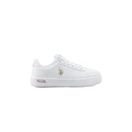 U.S. Polo Assn. 4M ELLIS 4FX Beyaz Kadın Sneaker Ayakkabı