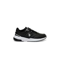 U.S. Polo Assn. 4M POKER 4FX Siyah Erkek Sneaker AyakkabI