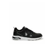 U.S. Polo Assn. 4M VANCE SUMMER 4FX Siyah Erkek Sneaker Ayakkabı
