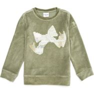 U.S. Polo Assn. 50240637-VR183 Açık Haki Kız Çocuk Sweatshirt